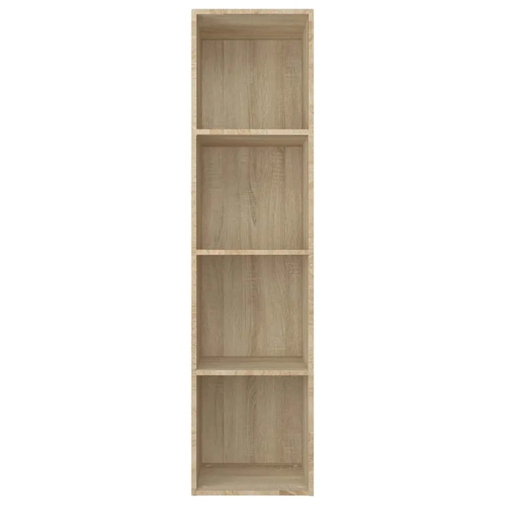 Libreria-Mobile TV Rovere Sonoma 36x30x143 cm Legno Multistrato