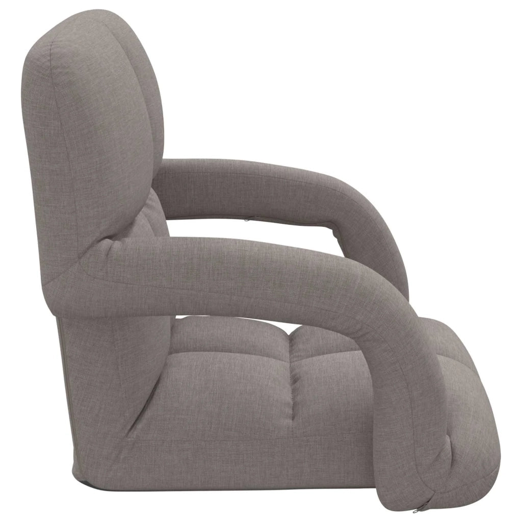 Sedia a pavimento regolabile Tortora 58 x 62 x 58 cm Tessuto 42028129