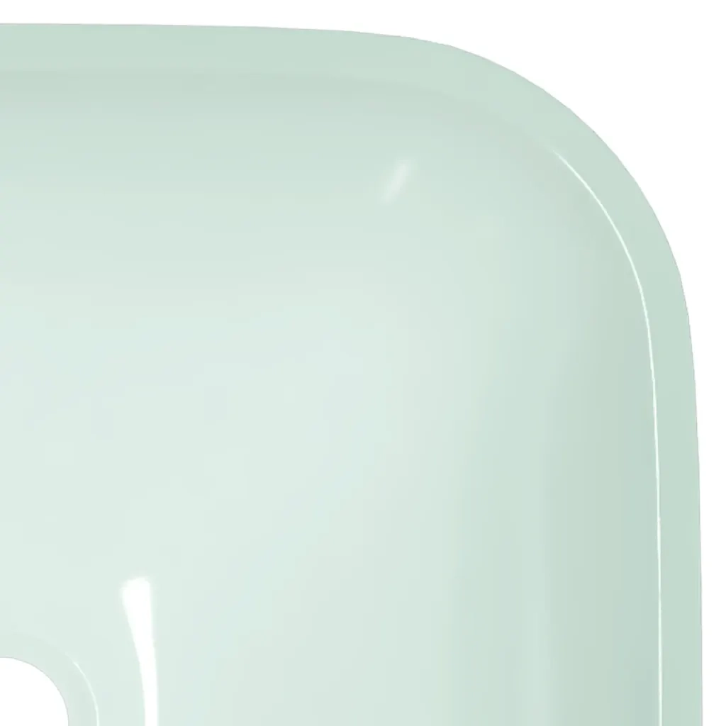 Lavandino in Vetro 42x42x14 cm Bianco cod mxl 39836