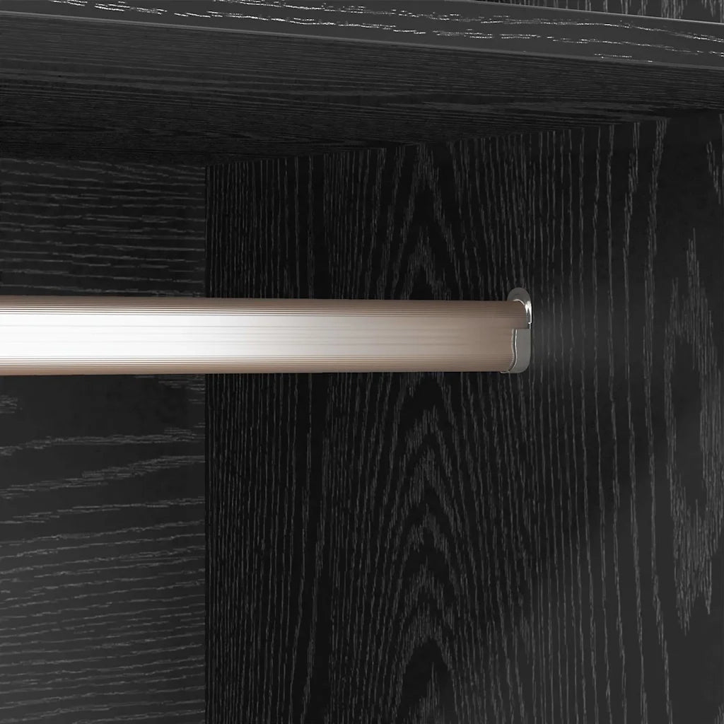 Guardaroba Rovere Nero 50 x 50 x 200 cm Legno ingegnerizzato 875011