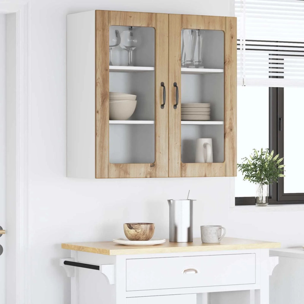 Pannello lavastoviglie 2 pcs Rovere artigianale 40 x 31 x 80 cm 885354