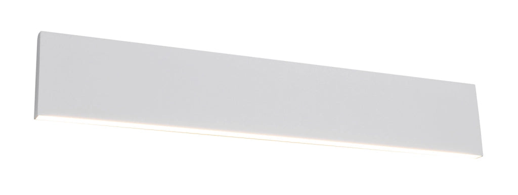 Applique da Interno a LED in Metallo Bianco Opaco