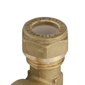 Raccordo curvo femmina a stringere per rame