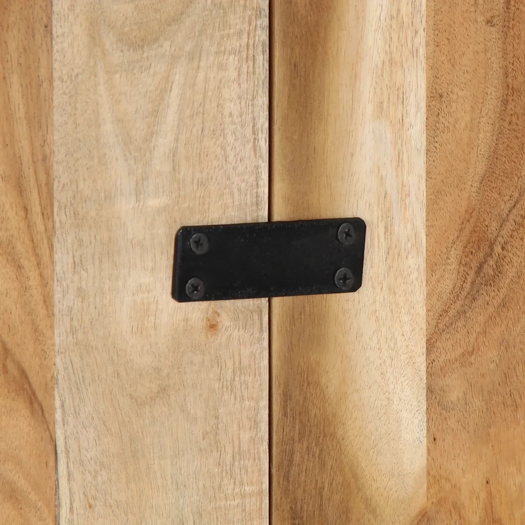 Testiera | Testata 140 cm in Legno Massello di Acacia