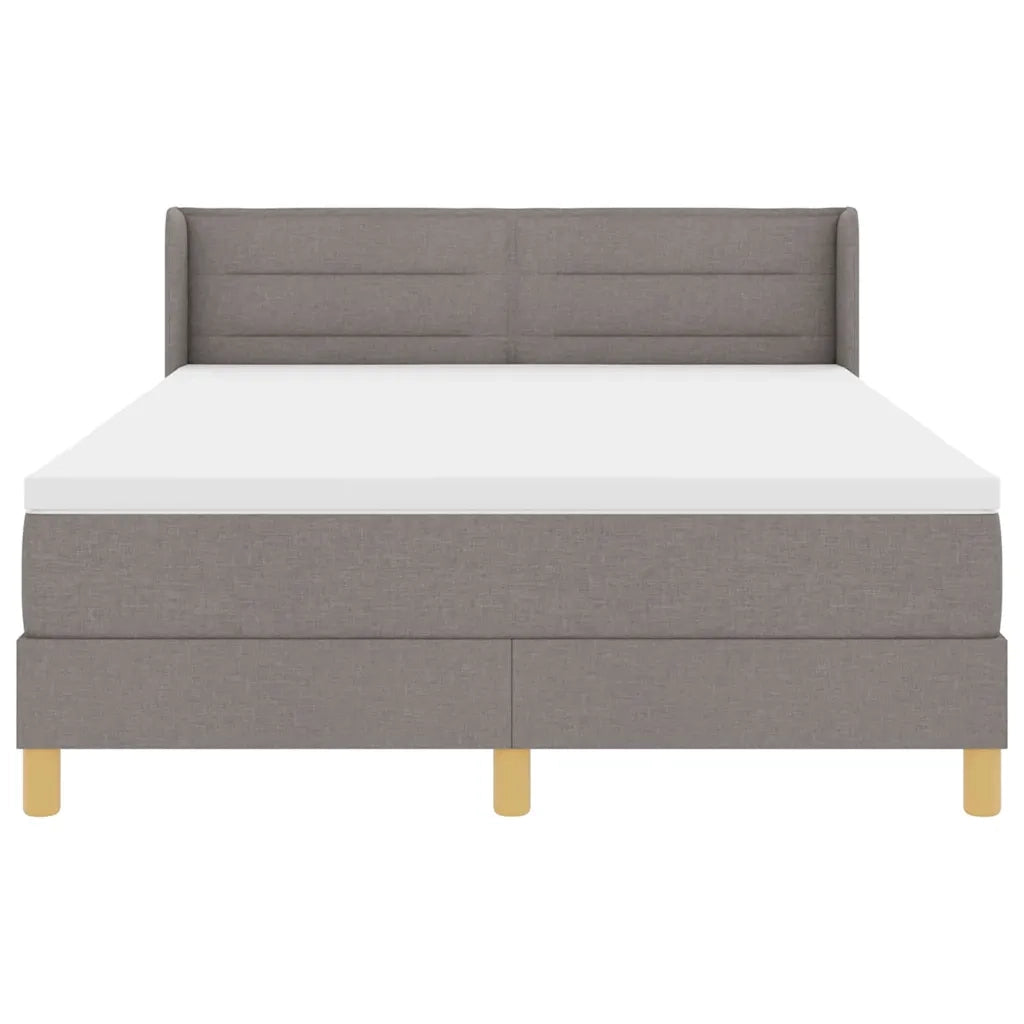 Letto a molle con materasso Talpa 200 x 140 cm Tessuto 3341234