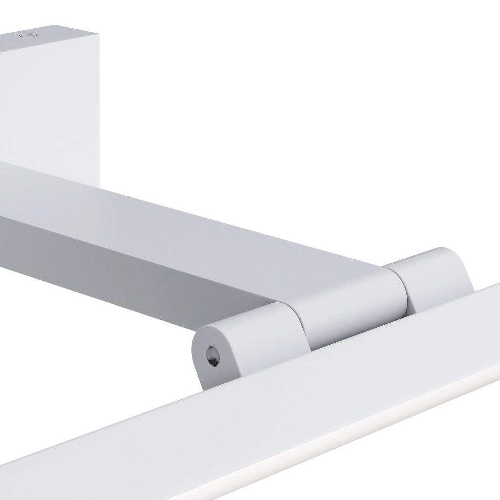 Maytoni Applique moderna Bris 1 luce LED integrato bianco metallo plastica