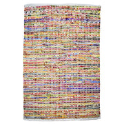 Tappeto Kilim Sienna 510 in Juta e Cotone Multicolore