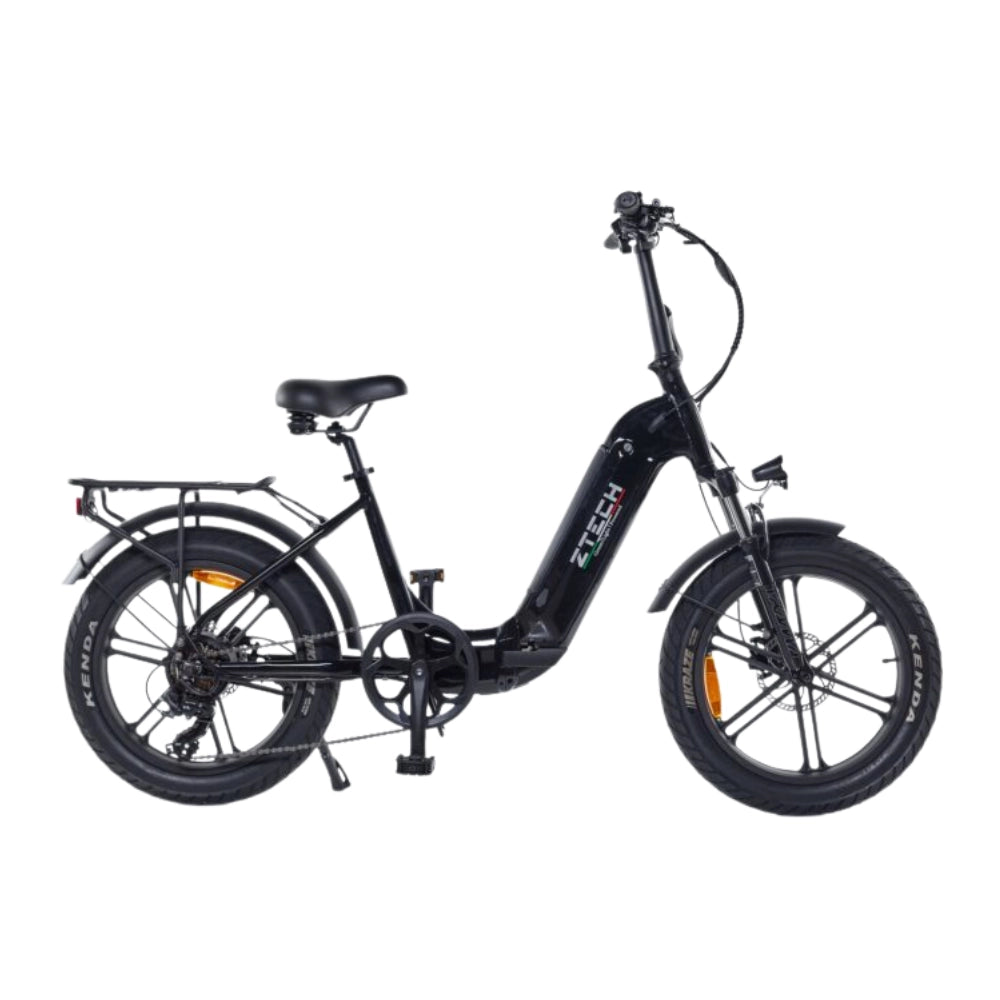 Bicicletta Elettrica Z-Tech ZT-89-K KRONOS 250/500W 48V13Ah Batteria Litio-Nero