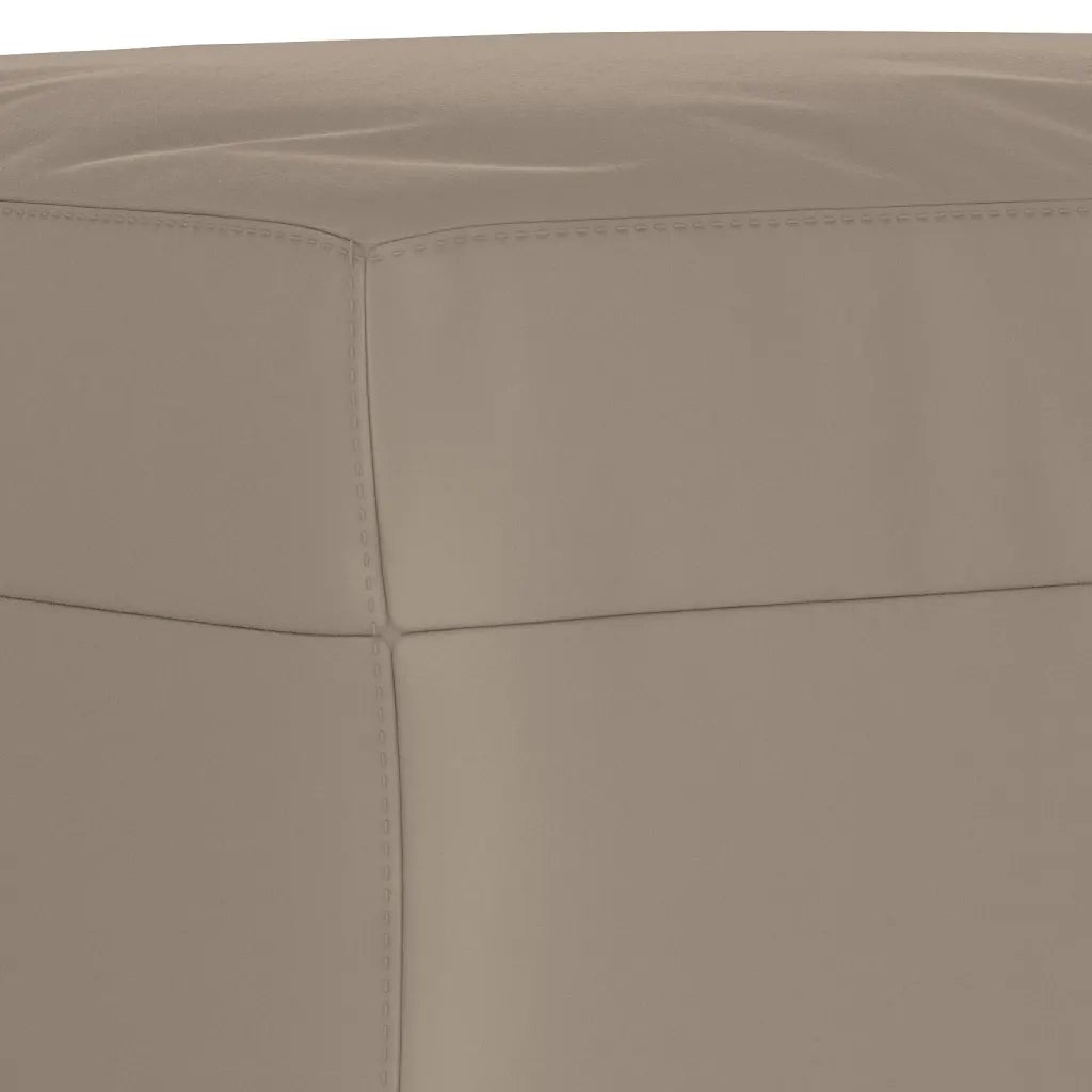 Set Divani 4 pz con Cuscini tortora in Tessuto Microfibra
