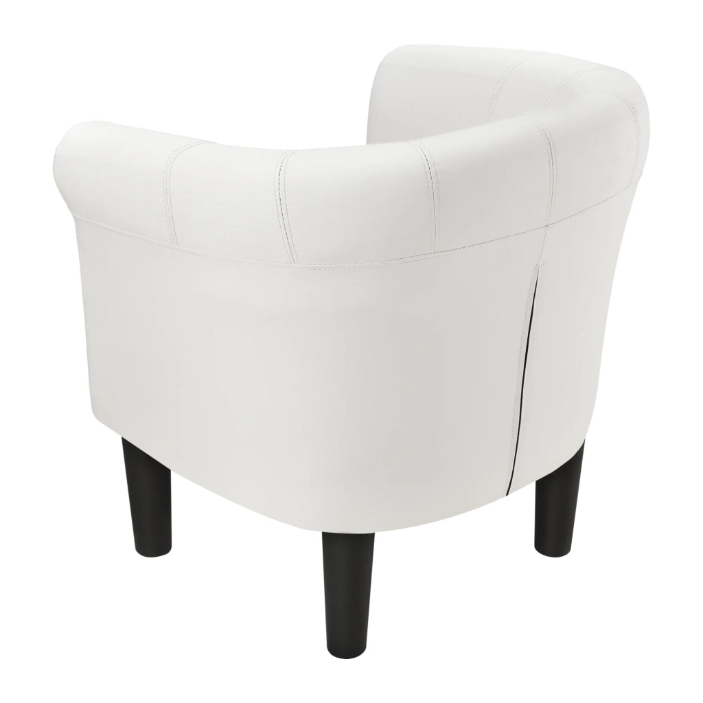 Poltrona lounge seduta sintetica 70 cm bianco 03_0001932