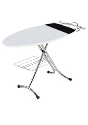 Asse da Stiro Elegant Profi 125x46cm Salvaspazio Area Ignifuga con Copriasse Gambe Triple In Acciaio