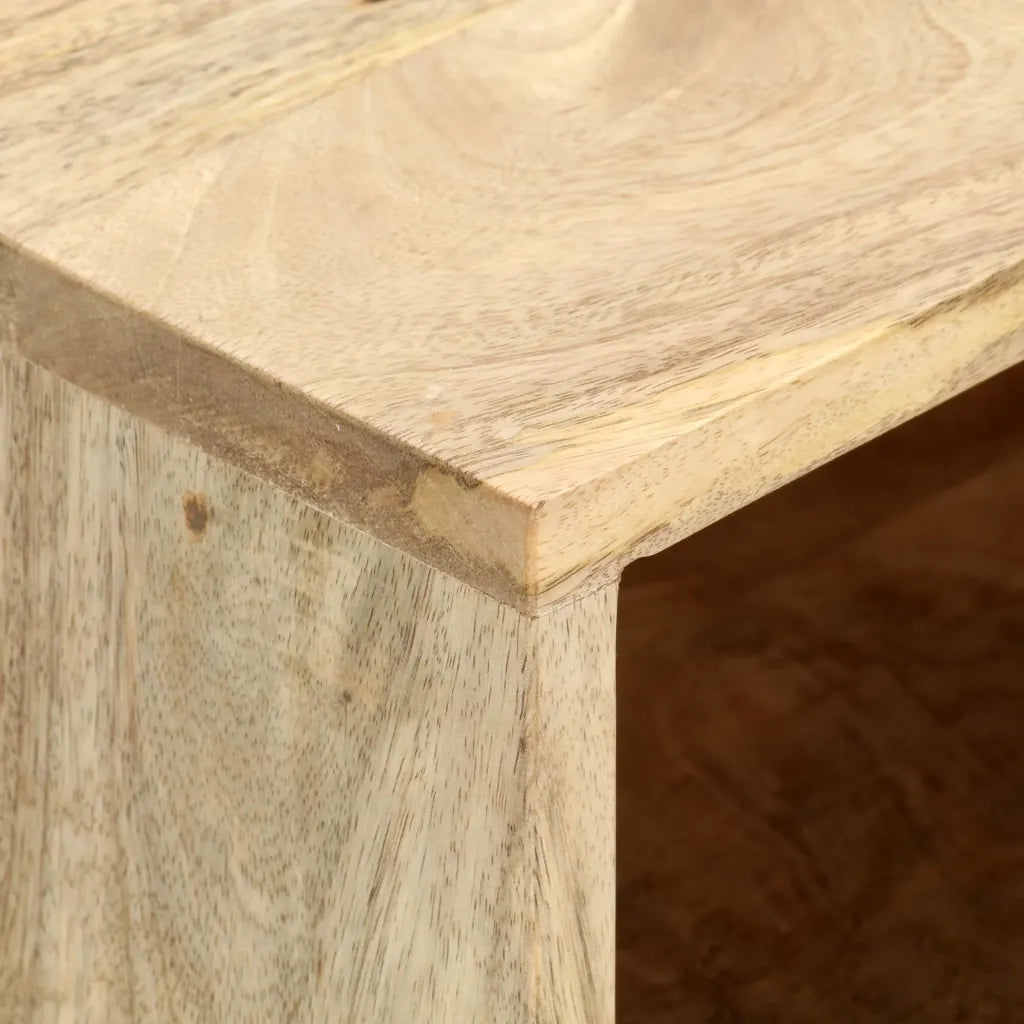 Tavolino da CaffÃ¨ 90x50x40 cm in Legno Massello di Mango cod mxl 26646