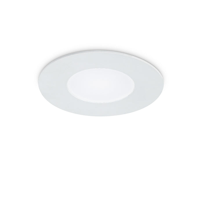 Faretto Ad Incasso Contemporaneo Chill Alluminio Bianco Led 7W 4000K Ip44
