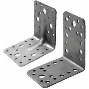 Collare zincato con tassello pesante d 090