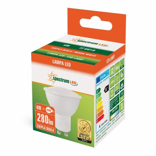 Bulbo Led Caldo Gu10 230v 4w 13259