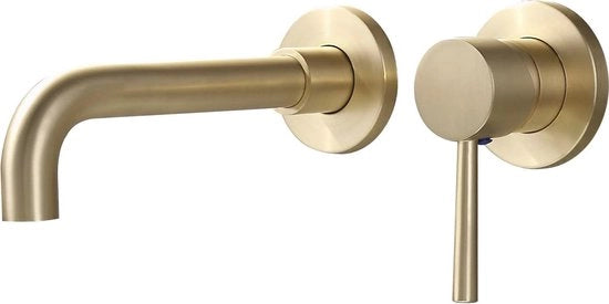 Montaggio Moderno di Vasca con Rubinetto per Bagno con Uscita Rotativa e Maniglie Singola