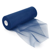 Rotolo Tulle Limoges 30 Metri x 1,5 Metri per Decorazioni Matrimonio, Feste, Fiocchi, Allestimenti e Bomboniere Blu