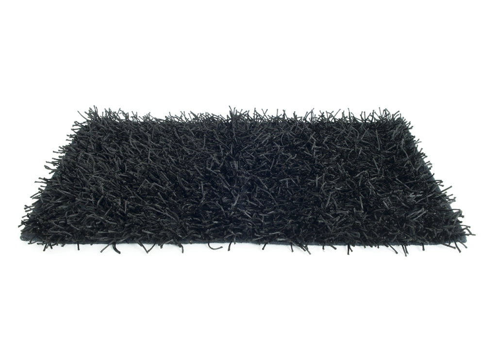 Tappeto Da Cucina E Da Salotto Modello Shaggy - 200x300cm - Nero