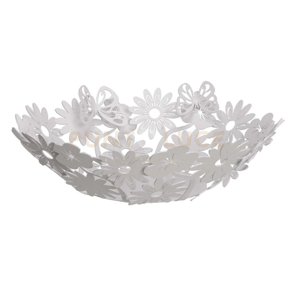 Centro tavola di design Margherite grande Bianco marmo