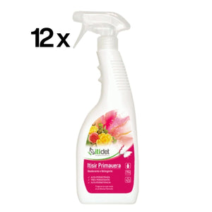 Itisir Primavera 12 Pezzi x 750 ml, Deodorante Detergente Profumato Antistatico | Itidet