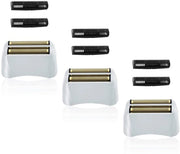 Set di 3 rasoi e rasoi professionale Adatti per il rasoio Andis No.17150/17155/17200 ProFoil Lithium sostitutivo "oro