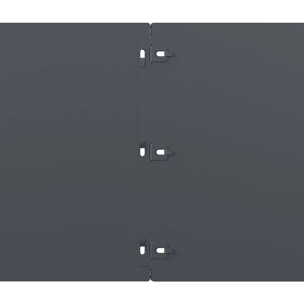 Bordura per Prato 10 pz 25 x 103 cm Acciaio laminato a freddo 860168
