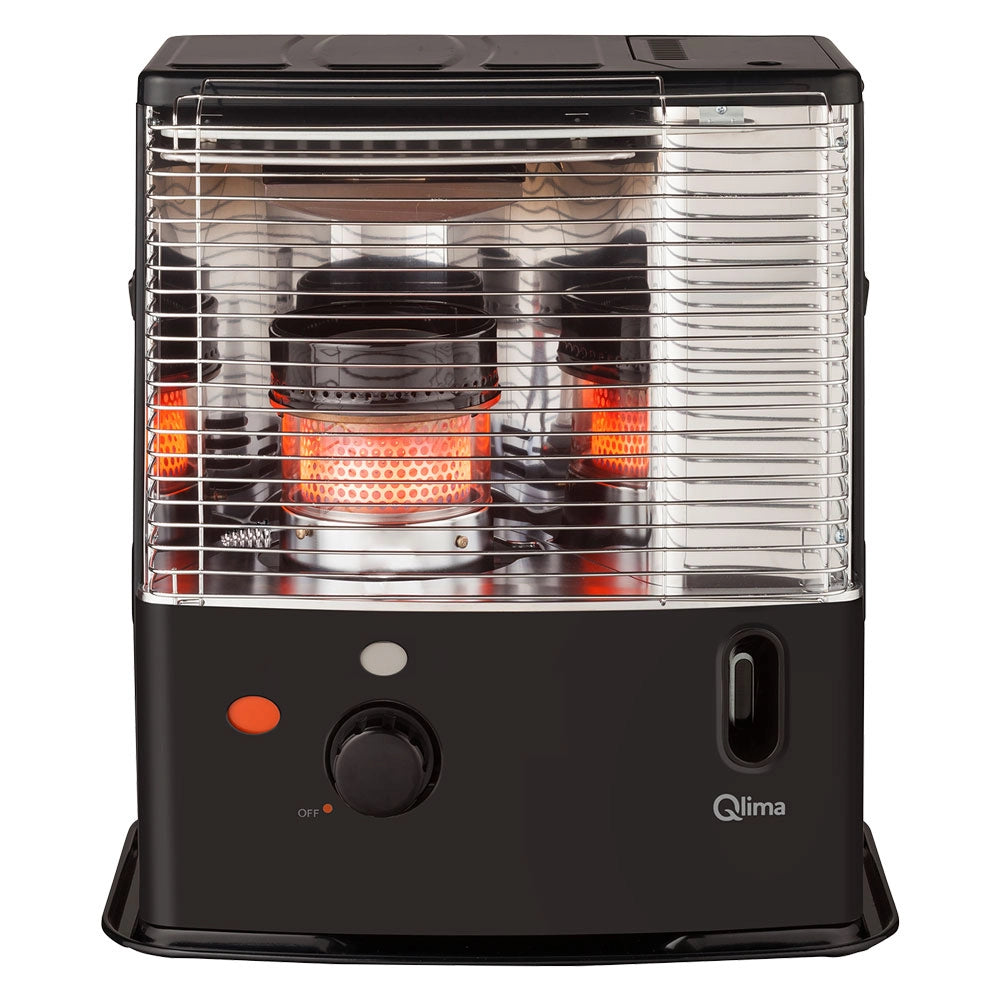 Stufa a Combustibile R3224 X kw 2,4 Colore Nero Qlima