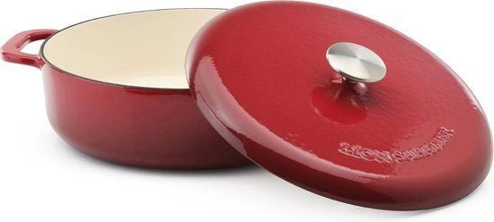 Sabatier Eterno Padella in ghisa con coperchio 25 cm