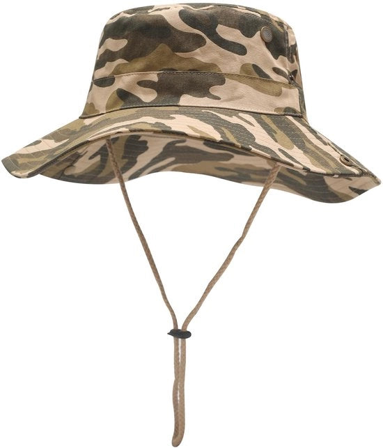 Cappello da sole in camuffamento per attività all'aperto