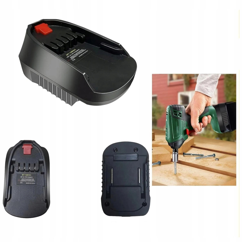 Adattatore Batteria Makita 18V per Bosch – Compatibile con Utensili Bosch 18V C Series Green | Alta Qualita e Durata