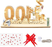 Kit di illuminazione LED e scatola regalo per il centenario - doni in denaro - 100 doni - compleanno donna/uomo