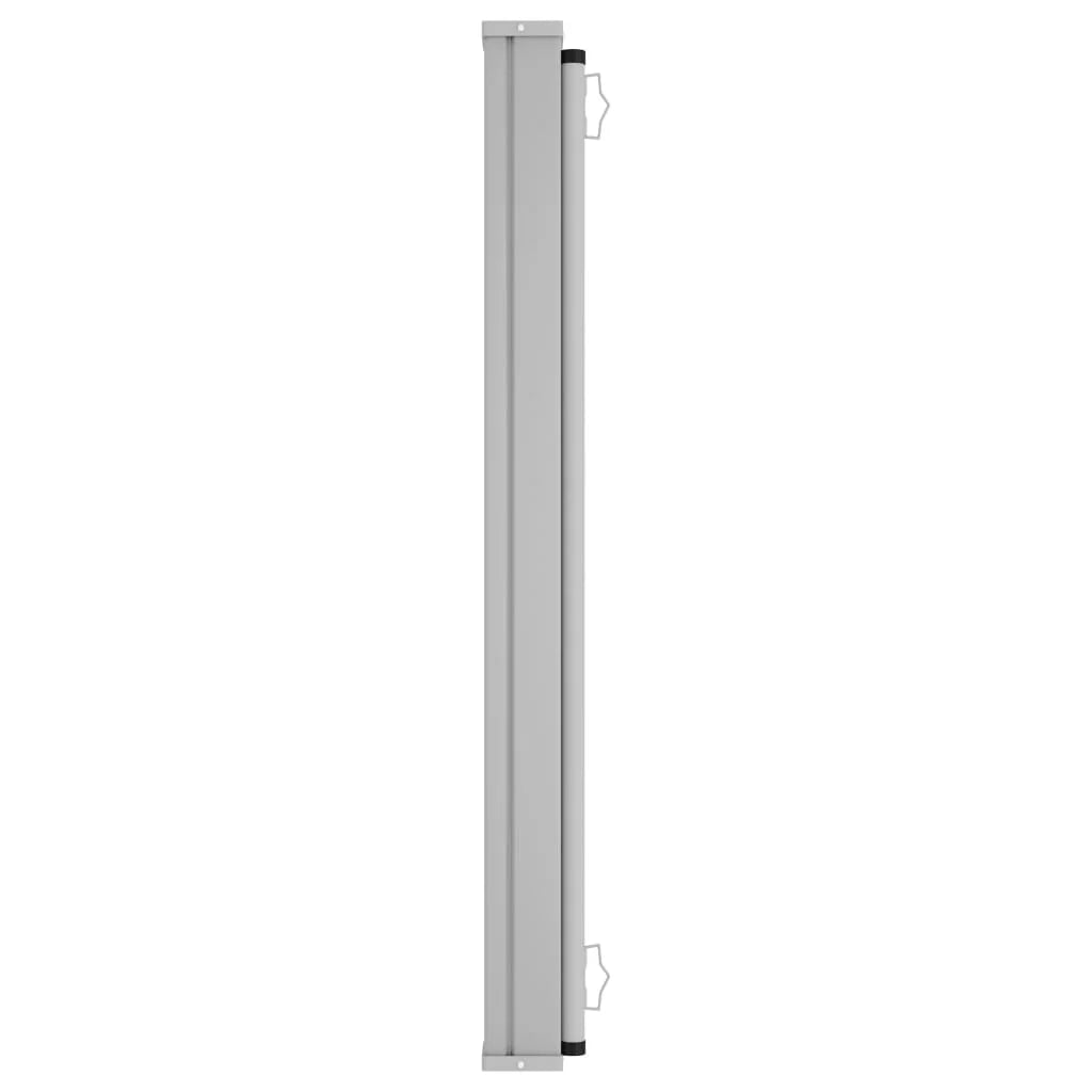 Tenda da sole laterale retrattile 600x160 cm grigia 02_0007385