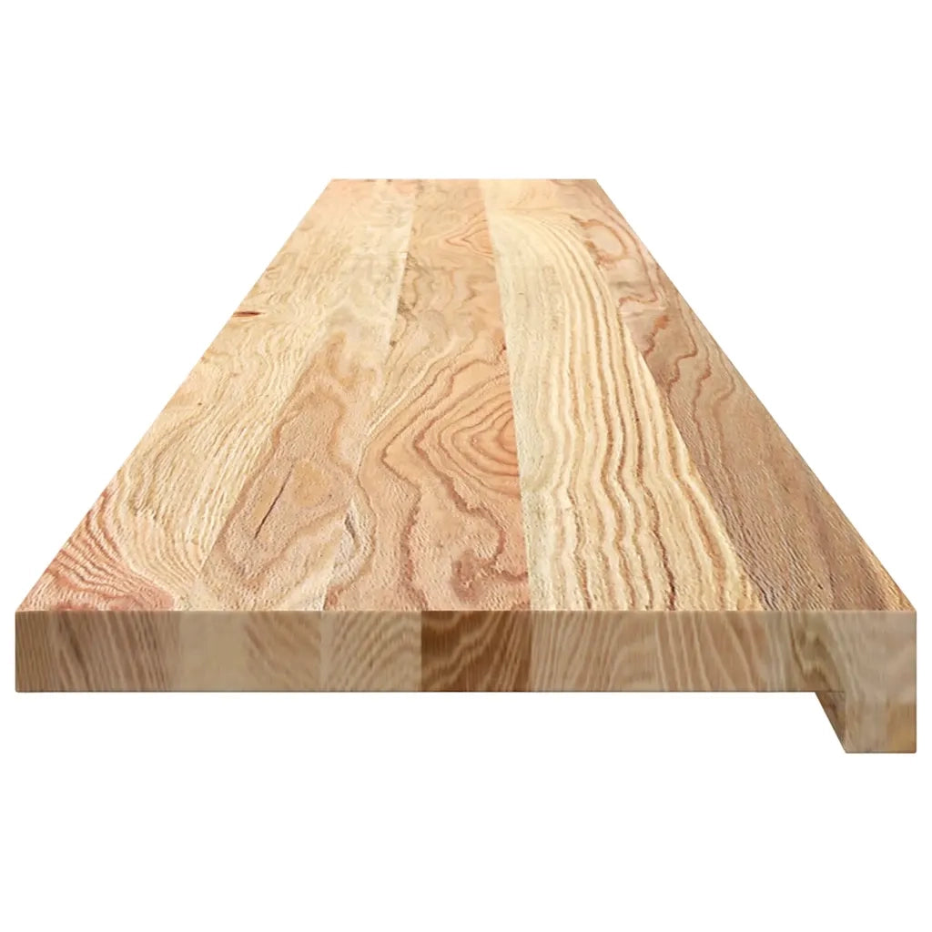 vidaXL Davanzali 2 pz Non Trattati 160x30x2cm Legno Massello di Rovere