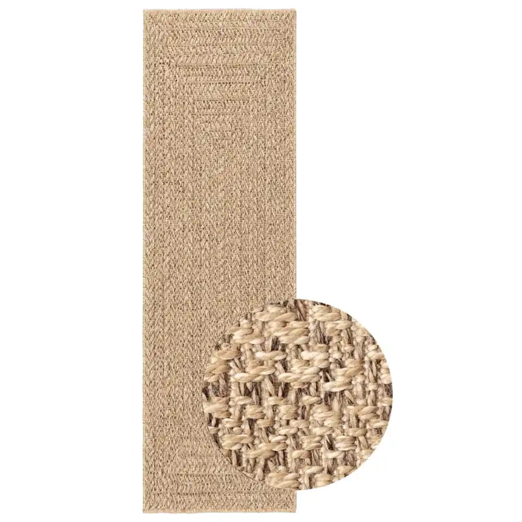 Tappeto ZIZUR 80x250 cm Aspetto Iuta per Interni ed Esterni 4006152