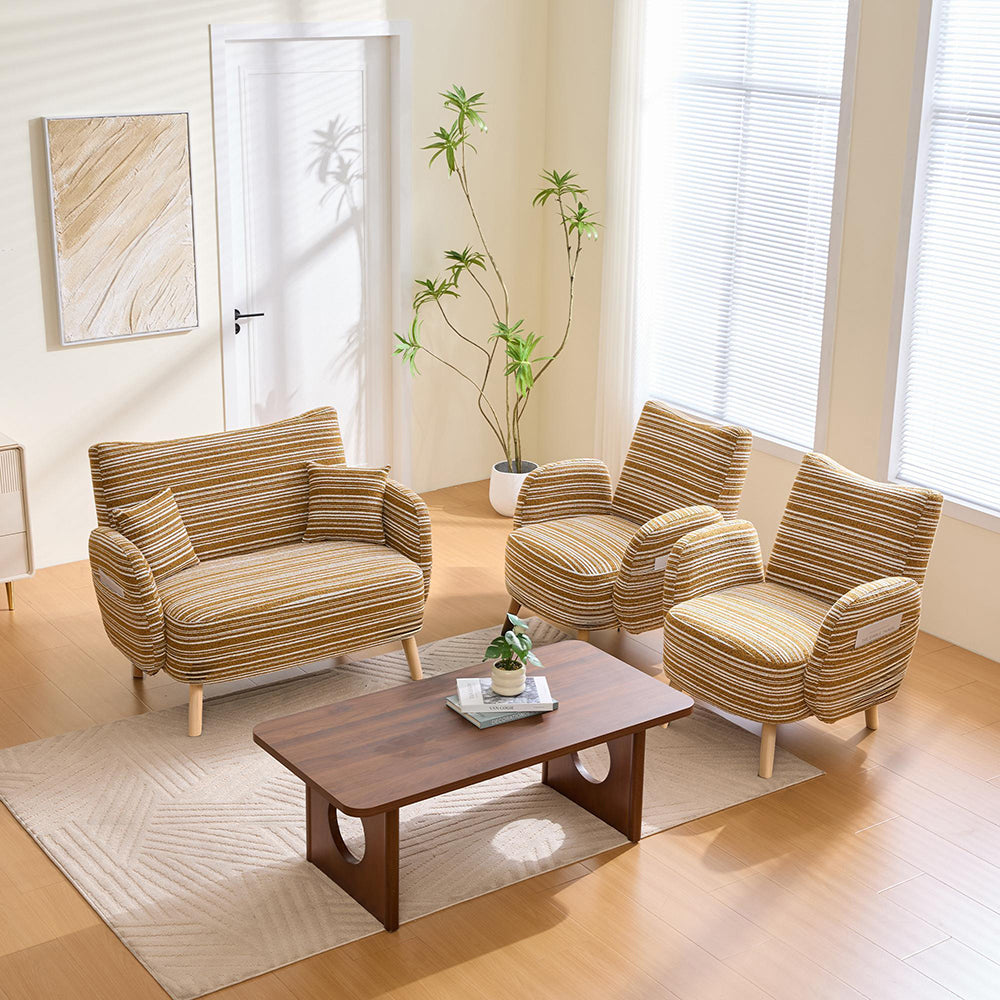 Divano due posti moderno - Xylo - Accoudoirs estremamente confortabili con cuscini e borsa di stoccaggio