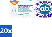 Tamponi o.b. Extra Protect Super - 16 pezzi - Confezione in bulk - 20 pezzi