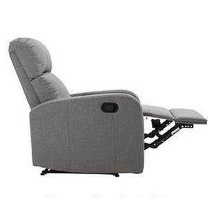 Poltrona relax manuale Giulia colore grigio