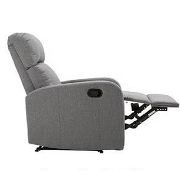 Poltrona relax manuale Giulia colore grigio