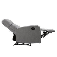 Poltrona relax manuale Giulia colore grigio