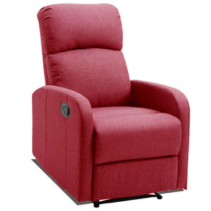 Poltrona relax manuale Giulia colore bordeaux