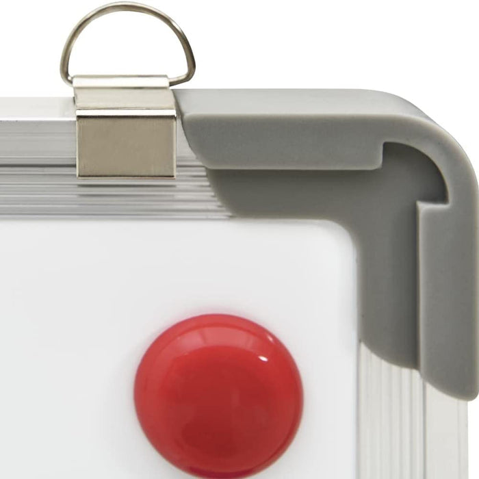 Lavagna Magnetica Bianca 70x50 in Alluminio Pennarello Cancellabile e Magneti