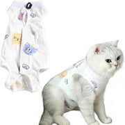 Pacco di cura per cani - Dimensione busto 38-46 cm - Lunghezza dorso 36 cm - Materiale cotone soffice - Pacco chirurgico