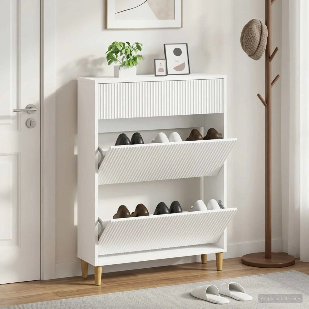 Mobile per scarpe ARNHEM 78 x 24 x 103 cm Legno ingegnerizzato 896655