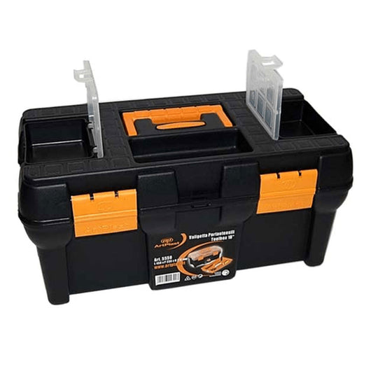 Cassetta Attrezzi Vuota Valigetta Porta Utensili in Plastica Art Plast Formato: L 450 x P 238 x H 210 mm - 5550