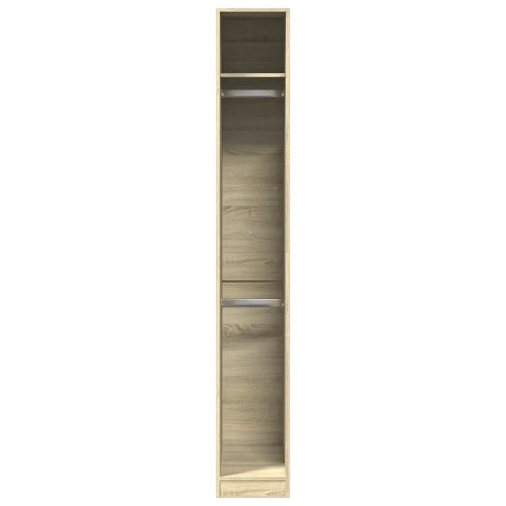 Armadio Rovere Sonoma 30x50x200 cm in Legno Multistrato