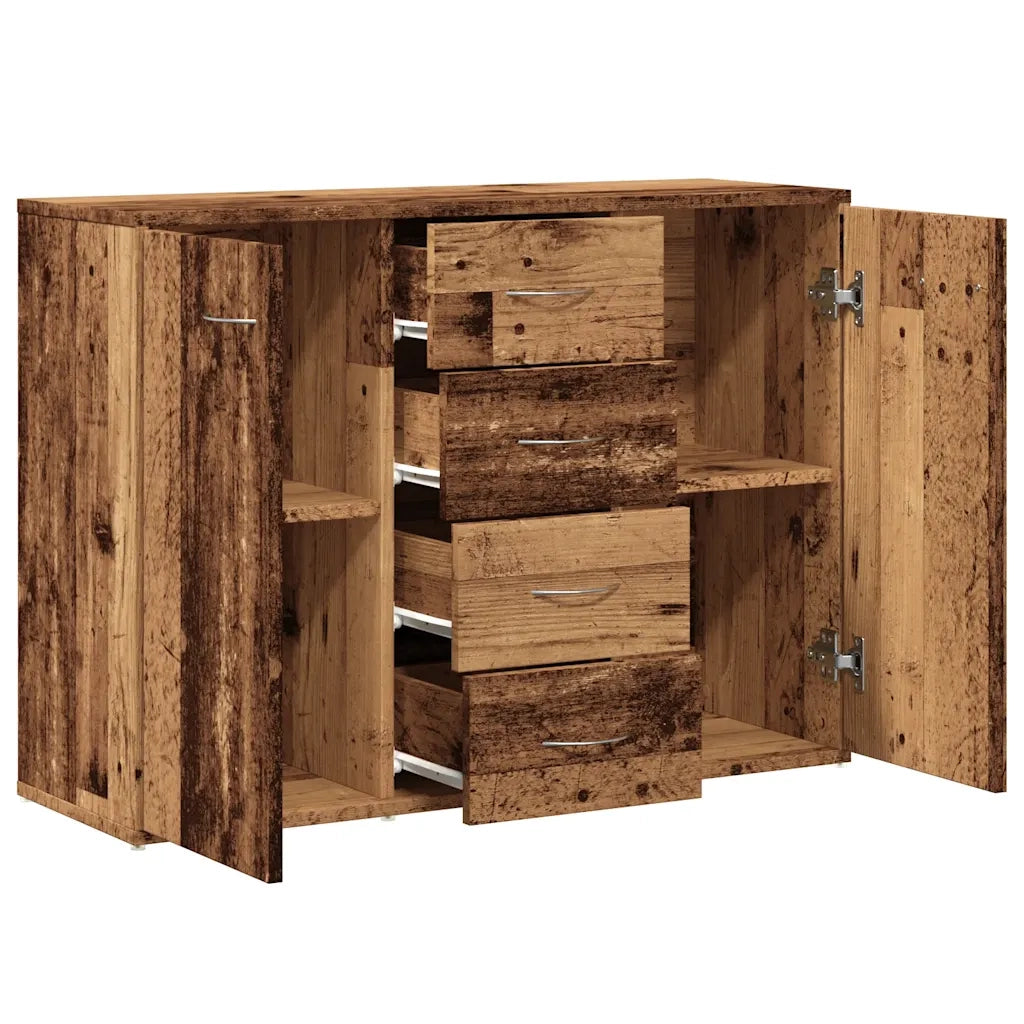 Credenza Legno Antico 88x30x64 cm in Legno Multistrato 855892