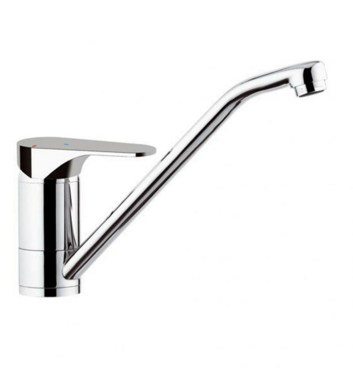 Rubinetto lavello con bocca girevole, risparmio energetico e idrico class line eco