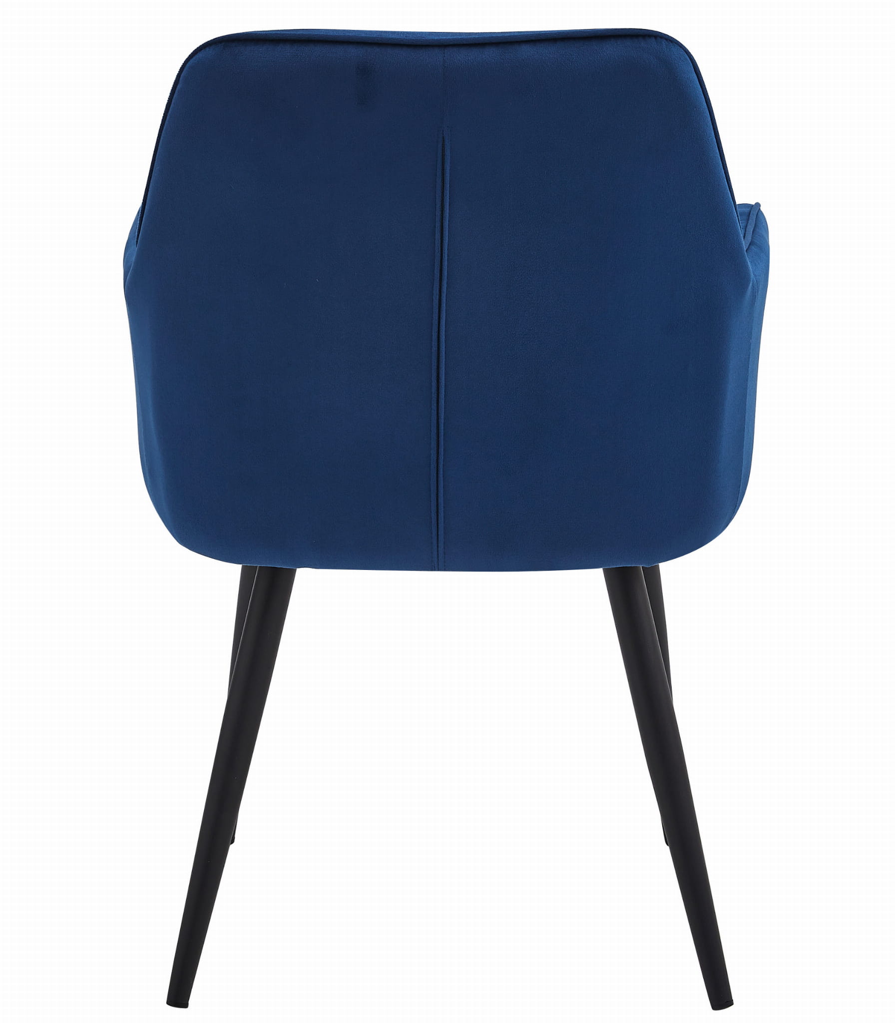 Sedia VALORA LUKK - Velluto blu navy per soggiorno, cucina, sala da pranzo
