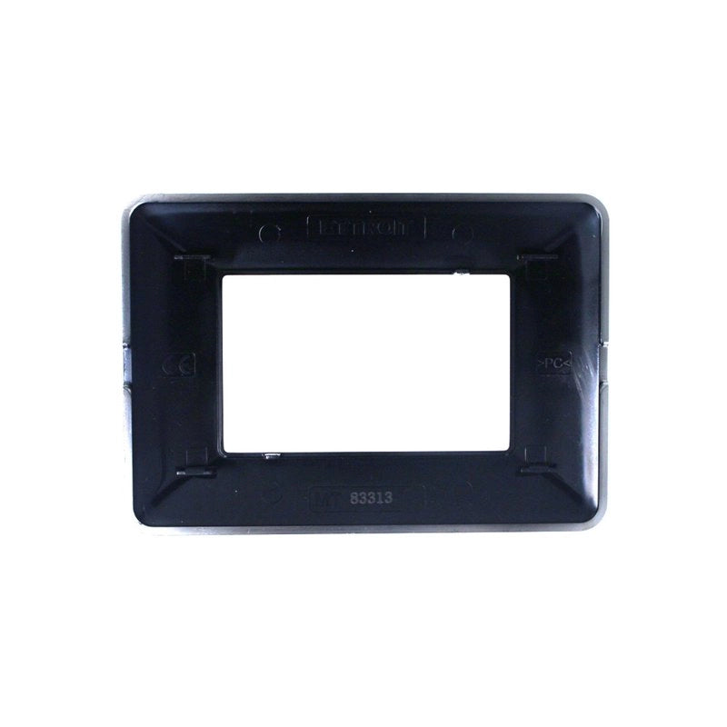 Placca Plastica Serie Solar 3P Colore Oro Satinato Compatibile Con Bticino Matix