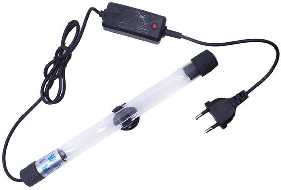 Luce per acquario - Lampada LED acquario - Impermeabile e subacquea - Bianca - Lampada UV sterilizzante - 220V 13W - Adatto per acquari